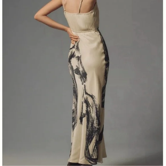 NWOT Anthropologie Conditions Apply Chloe Horse Print Dress - Picture 4 of 5